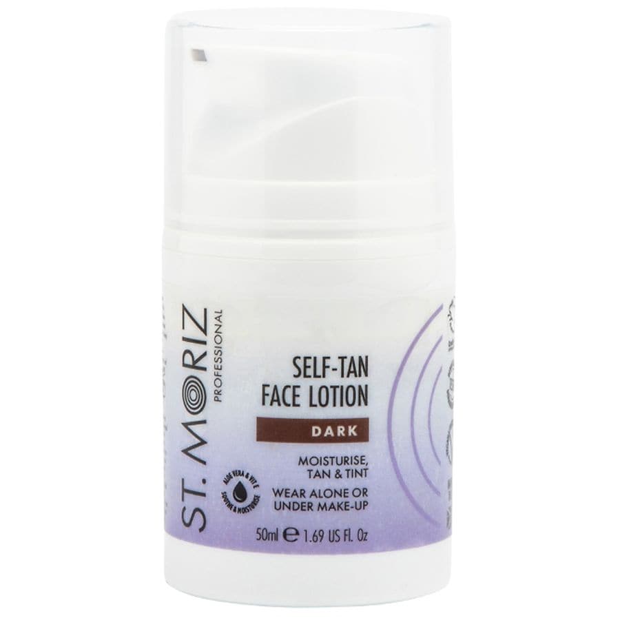 St. Moriz Self-Tan Face Lotion Fresh Citrus, Lush Tropical Fruits