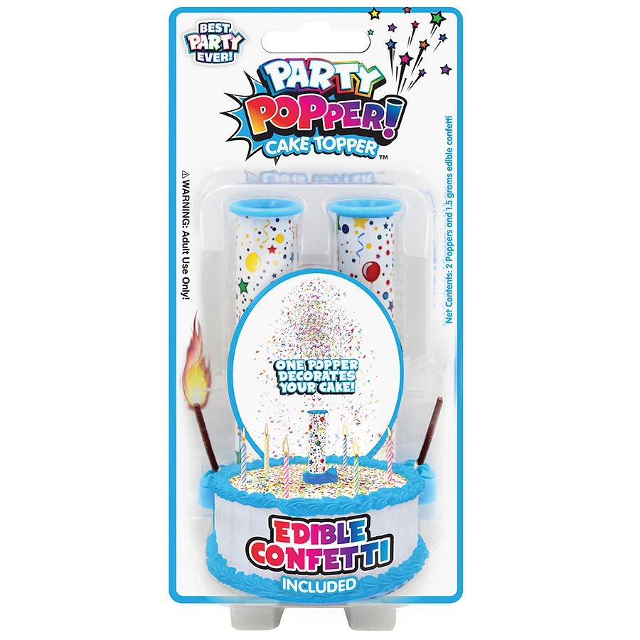 Just For Laughs Party Popper Cake Topper