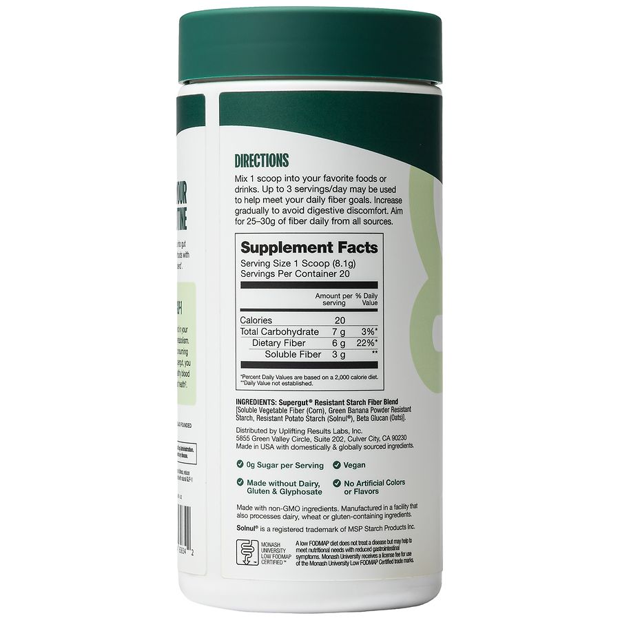 glp 1 supergut Unflavored Prebiotic Drink Mix 15 Pack Same-Day Delivery or Pickup or yogurt—without meaningfully affecting its taste or texture Supergut Unflavored Prebiotic Drink Mix