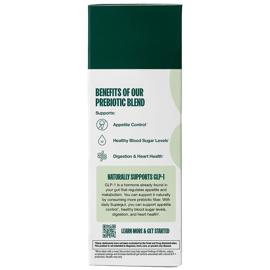 glp-1 hormone supplement Supergut GLP-1 Daily Support Unflavored