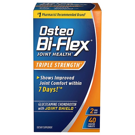 Osteo Bi-Flex Glucosamine Chondroitin plus Joint Shield Dietary Supplement Coated Caplets