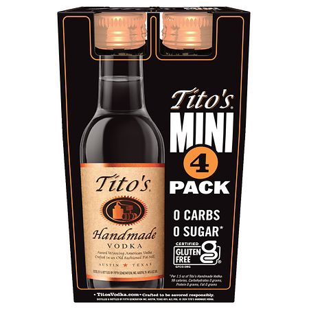Tito's Handmade Vodka Vodka, Gluten-Free