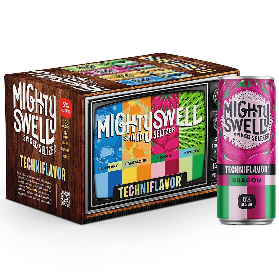 Mighty Swell Techniflavor Hard Seltzer Variety Pack | Walgreens