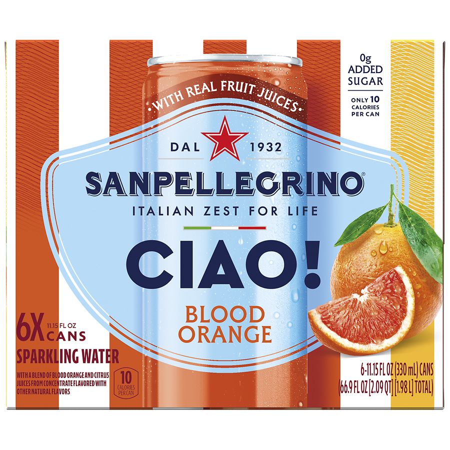 San Pellegrino Ciao! Blood Orange Sparkling Water