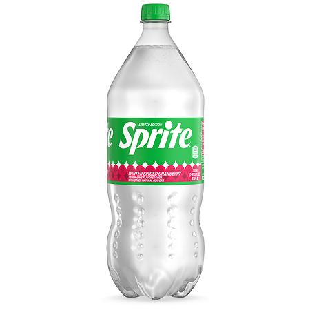 Sprite Winter Spiced Cranberry Soda Pop Soft Drink