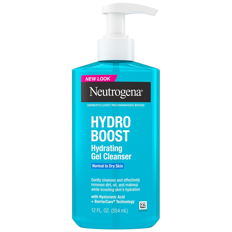 Neutrogena Hydro Boost Hydrating Gel Face Wash, Normal to Dry Skin