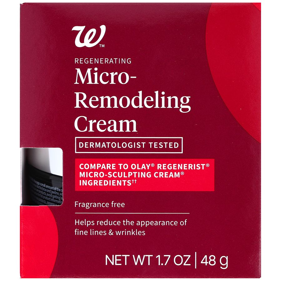 Walgreens Regenerating Micro-Remodeling Cream Fragrance Free