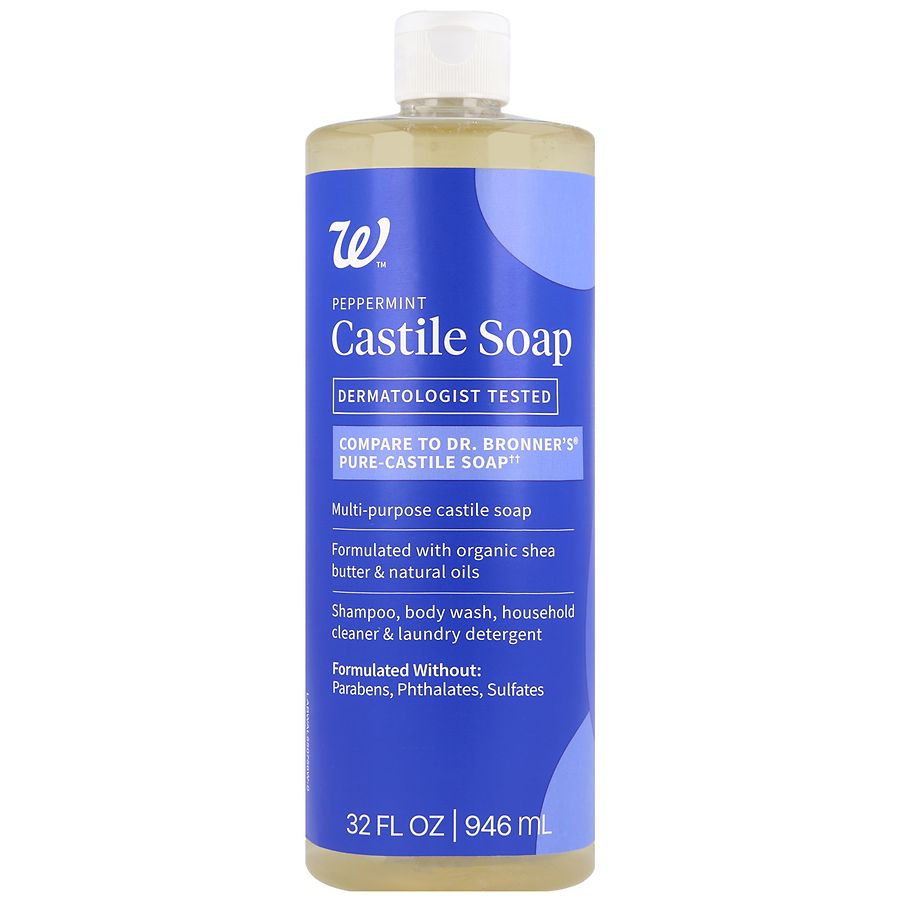 Walgreens Castile Soap Peppermint