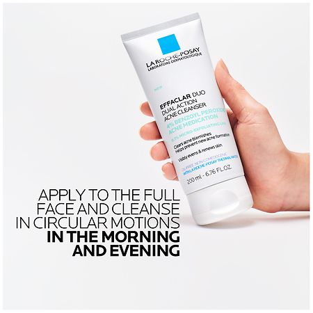 La Roche - Posay Effaclar Duo Acne Face Wash with 4% Benzoyl