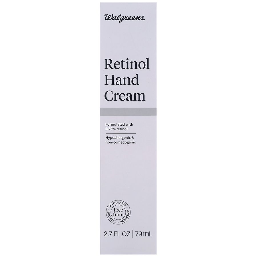 Walgreens Retinol Hand Cream