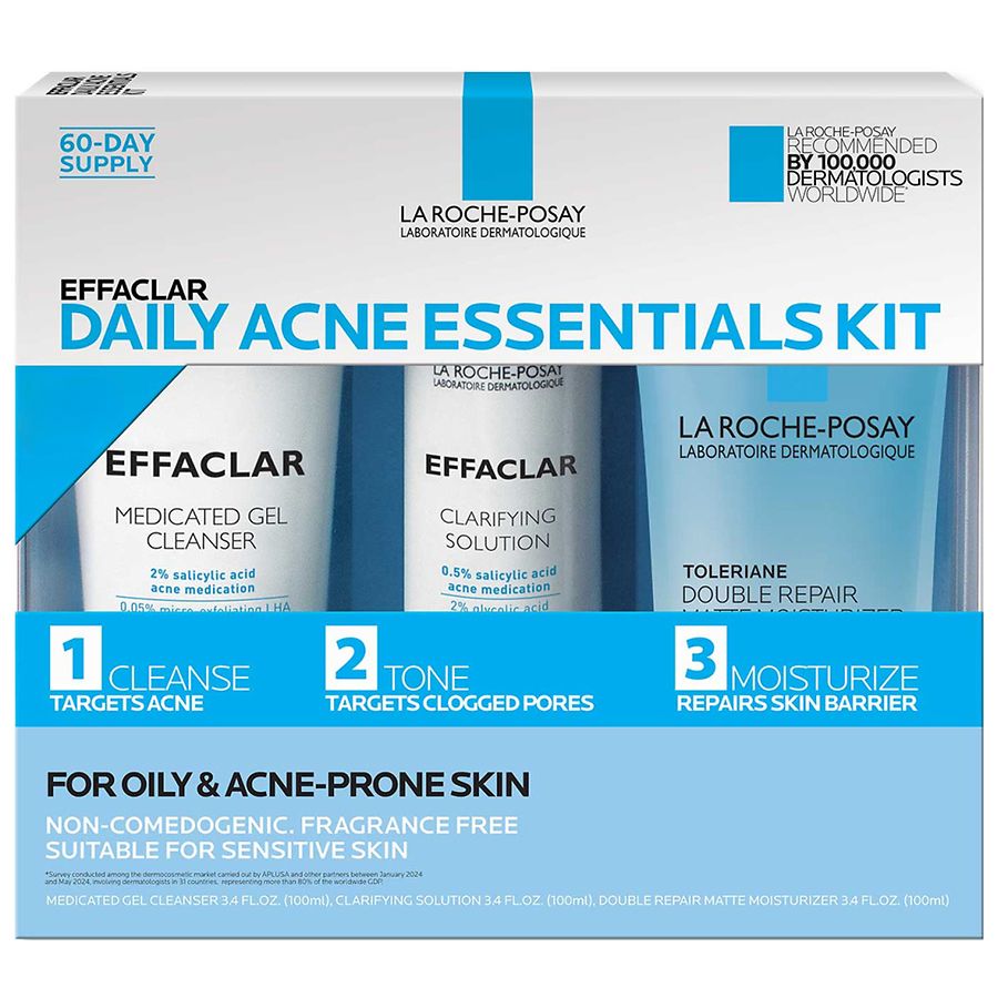 La Roche-Posay Effaclar Daily Acne Essentials Kit | Walgreens
