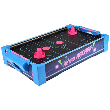 Festive Voice Classic Retro World Horizon Desktop Air Hockey Light