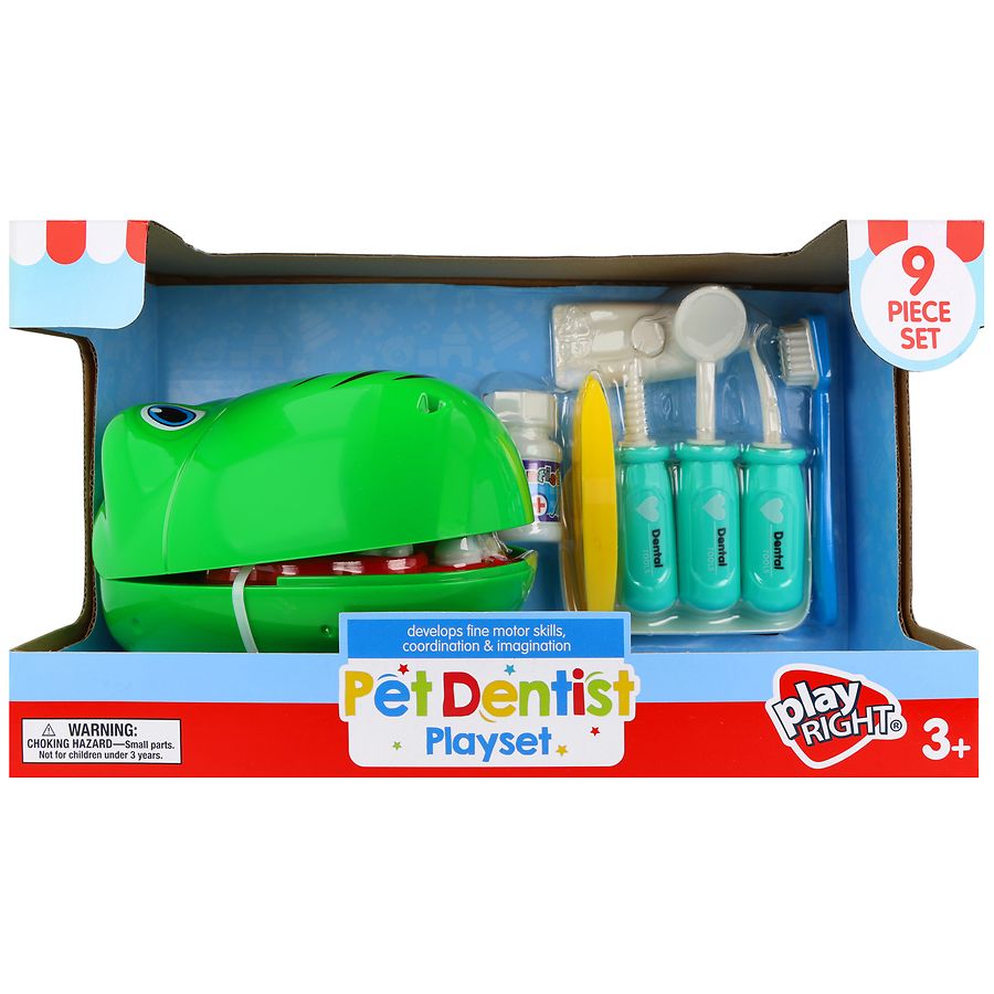 Playright Pet Dentist Playset