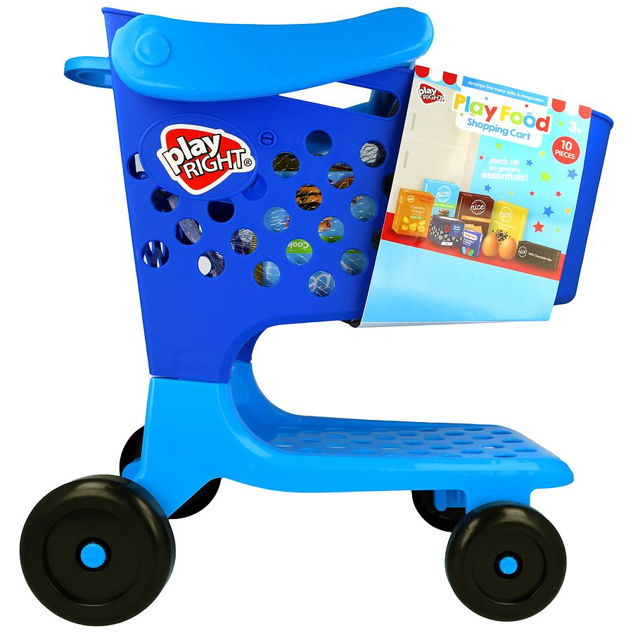 Playright Play Food Shopping Cart