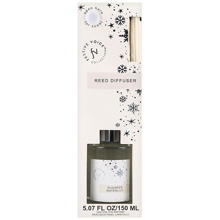 Festive Voice Reed Diffuser Sugared Waterlily