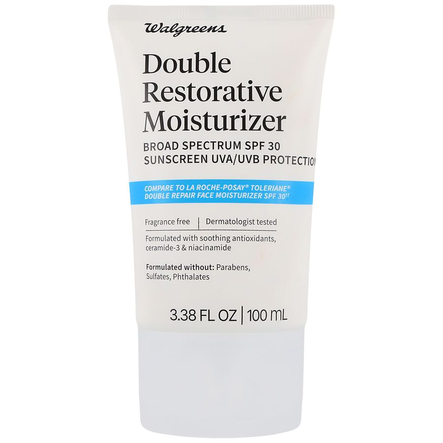 Walgreens Double Restorative Moisturizer SPF 30 Fragrance Free