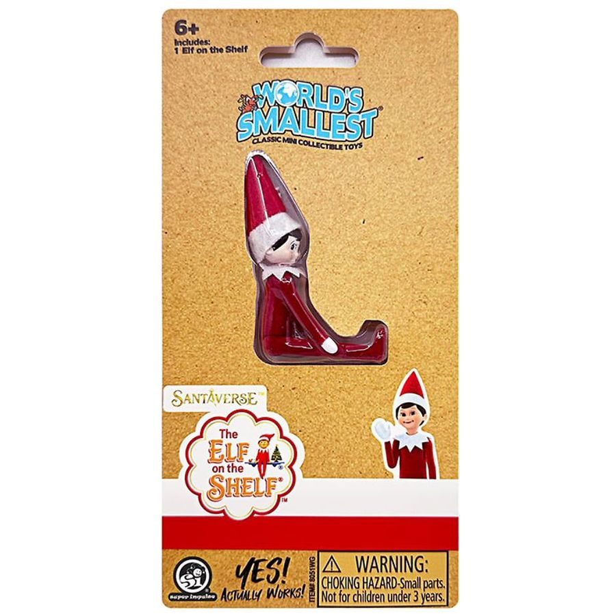 World's Smallest Elf on the Shelf