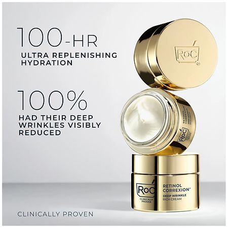 RoC Retinol Correxion Deep Wrinkle Rich Cream | Walgreens