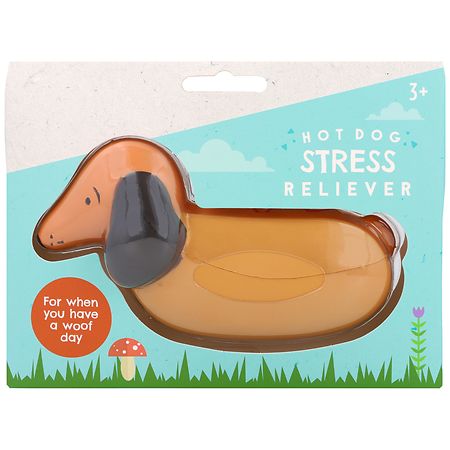 Festive Voice Hot Dog Stress Reliever
