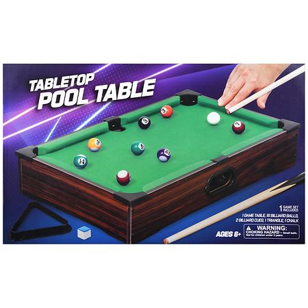 Festive Voice Tabletop Pool Table