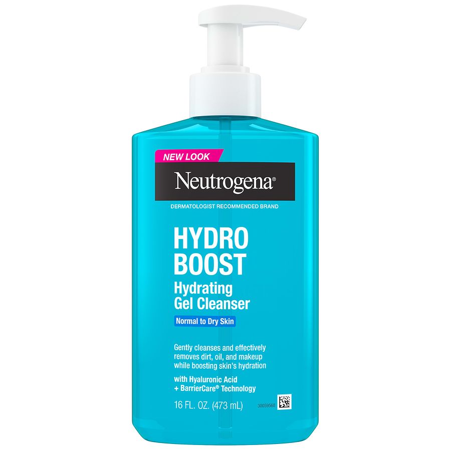 Neutrogena Hydro Boost Hydrating Gel Face Wash, Normal to Dry Skin