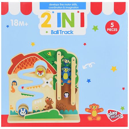 Playright 2 In 1 Ball Track