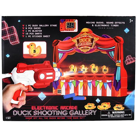 Festive Voice Electric Arcade Duck Shooting Gallery