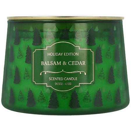 Festive Voice Holiday Edition Scented Candle Balsam & Cedar