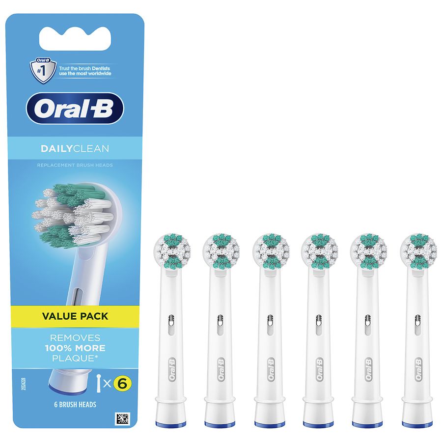 Oral-B Daily Clean Electric Toothbrush Replacement Brush Heads Refill