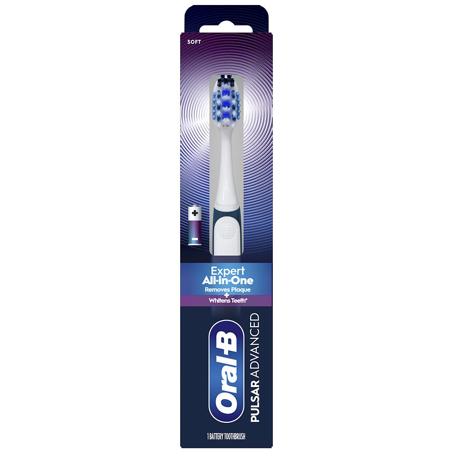 Oral-B Pulsar Expert All-in-One Battery Toothbrush Soft | Walgreens