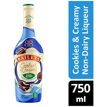 Baileys Cookies and Creamy Non-Dairy Liqueur Made with Oat Milk