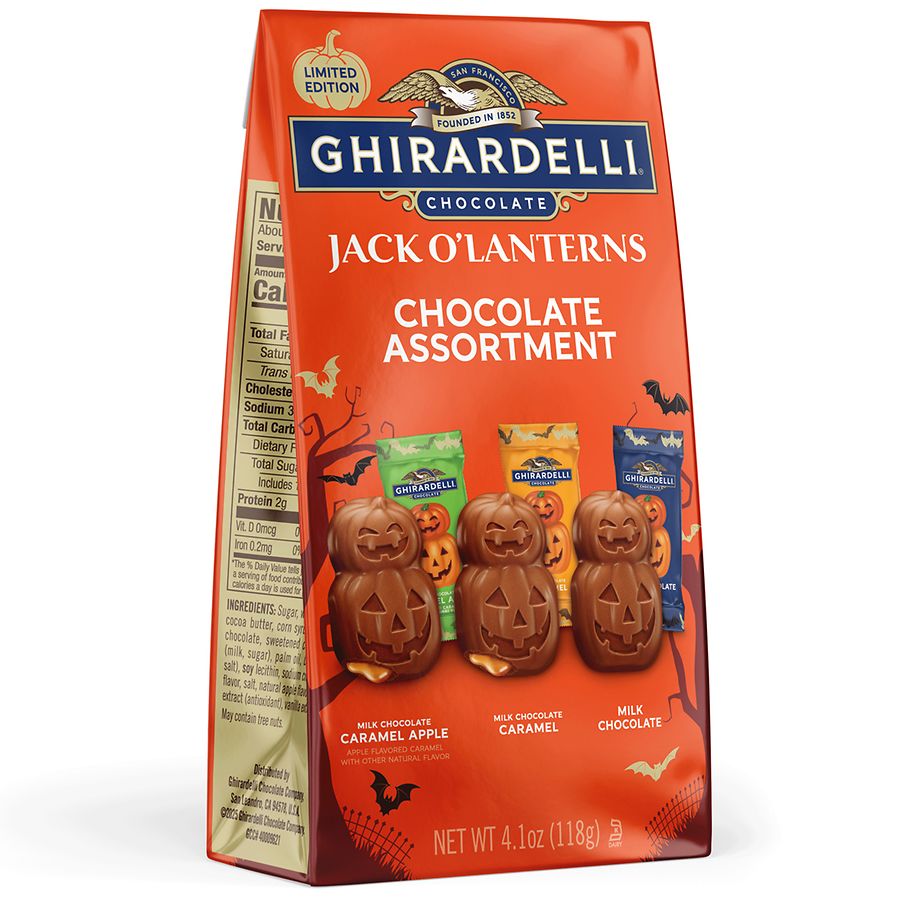Ghirardelli Assorted Milk Chocolate Pumpkins