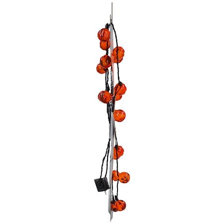 Happy Halloween Light-Up Mini Pumpkin Necklace | Walgreens