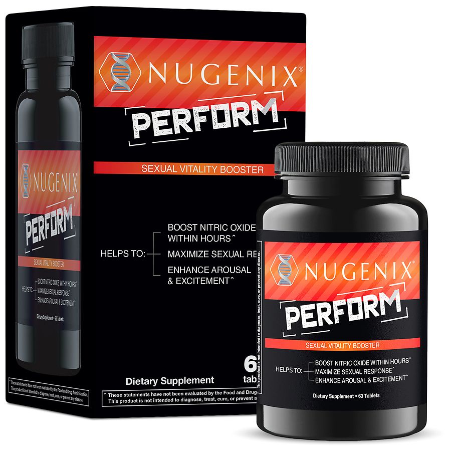 Nugenix Perform Sexual Vitality Booster for Men Dietary Supplement