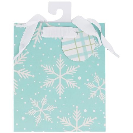 Inspirations from Hallmark Gift Bag Classic, Snowflake Small