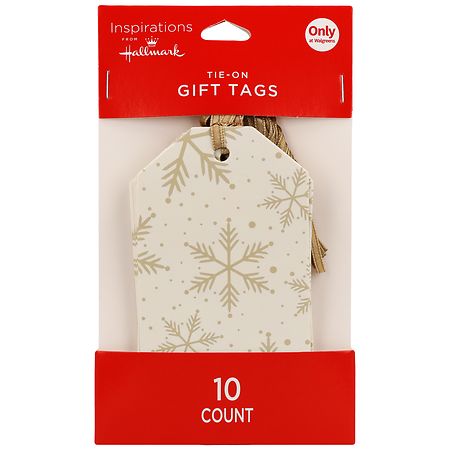 Inspirations from Hallmark Tie-On Gift Tags, Classic Snowflakes