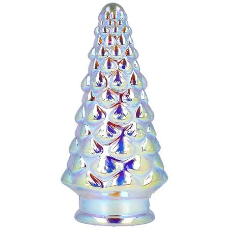 Festive Voice Mini Glass Tree Assorted | Walgreens