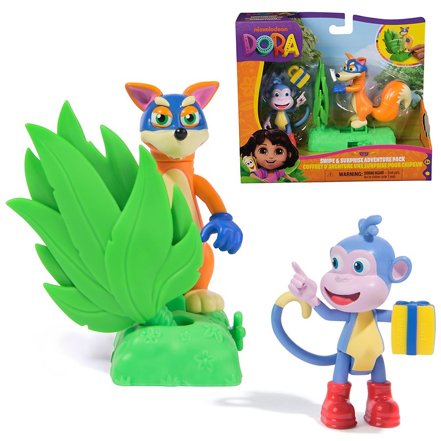 Dora the Explorer Swipe & Surprise Adventure Pack, with Boots