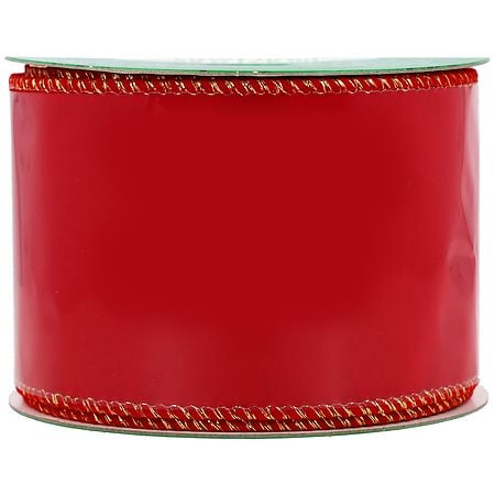 Festive Voice Holiday Ribbon 25 ft Red