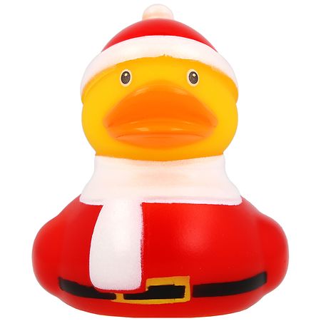 Festive Voice Mini Rubber Santa Duck