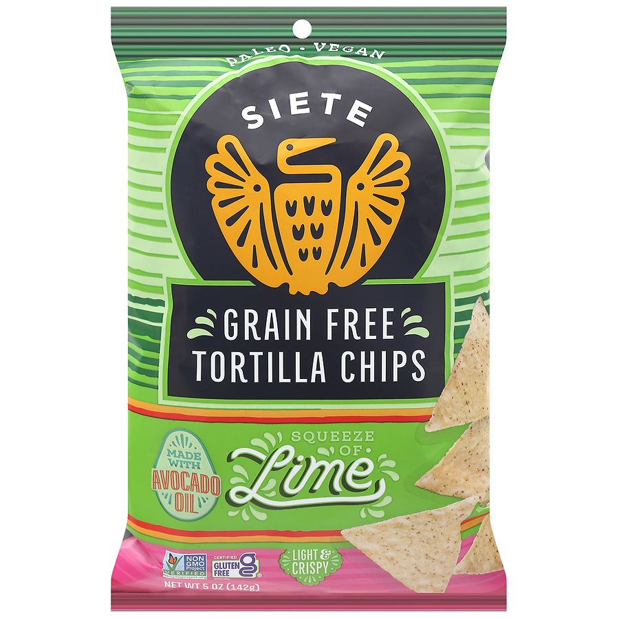 Siete Grain Free Squeeze of Lime Tortilla Chips