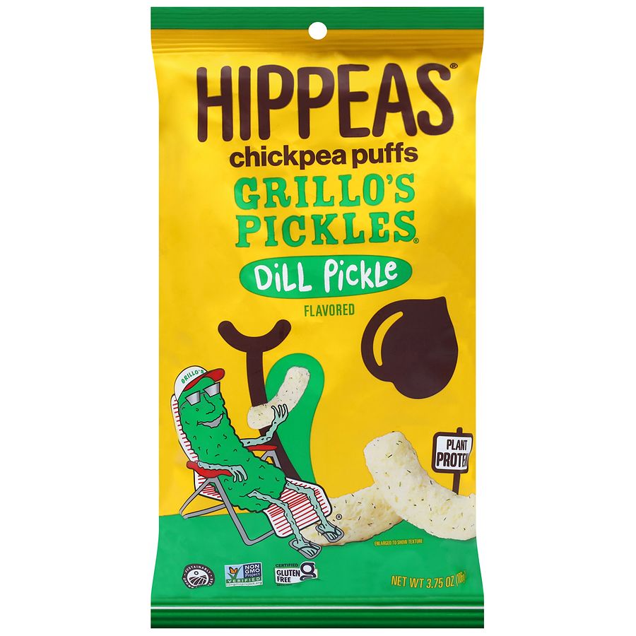 Hippeas Chickpea Puffs Dill Pickle
