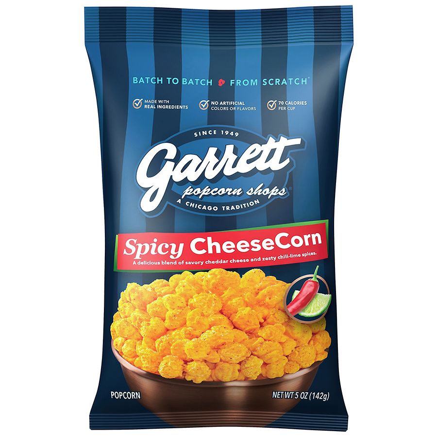 Garrett Popcorn Spicy CheeseCorn