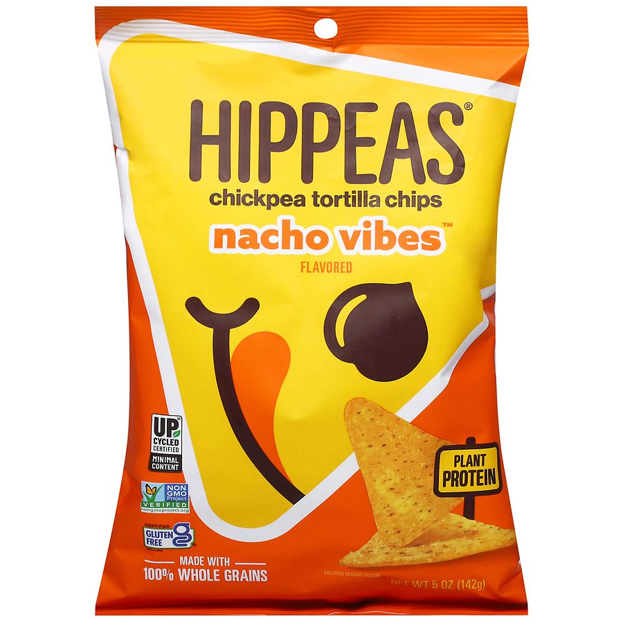 Hippeas Chickpea Tortilla Chips Nacho Vibes