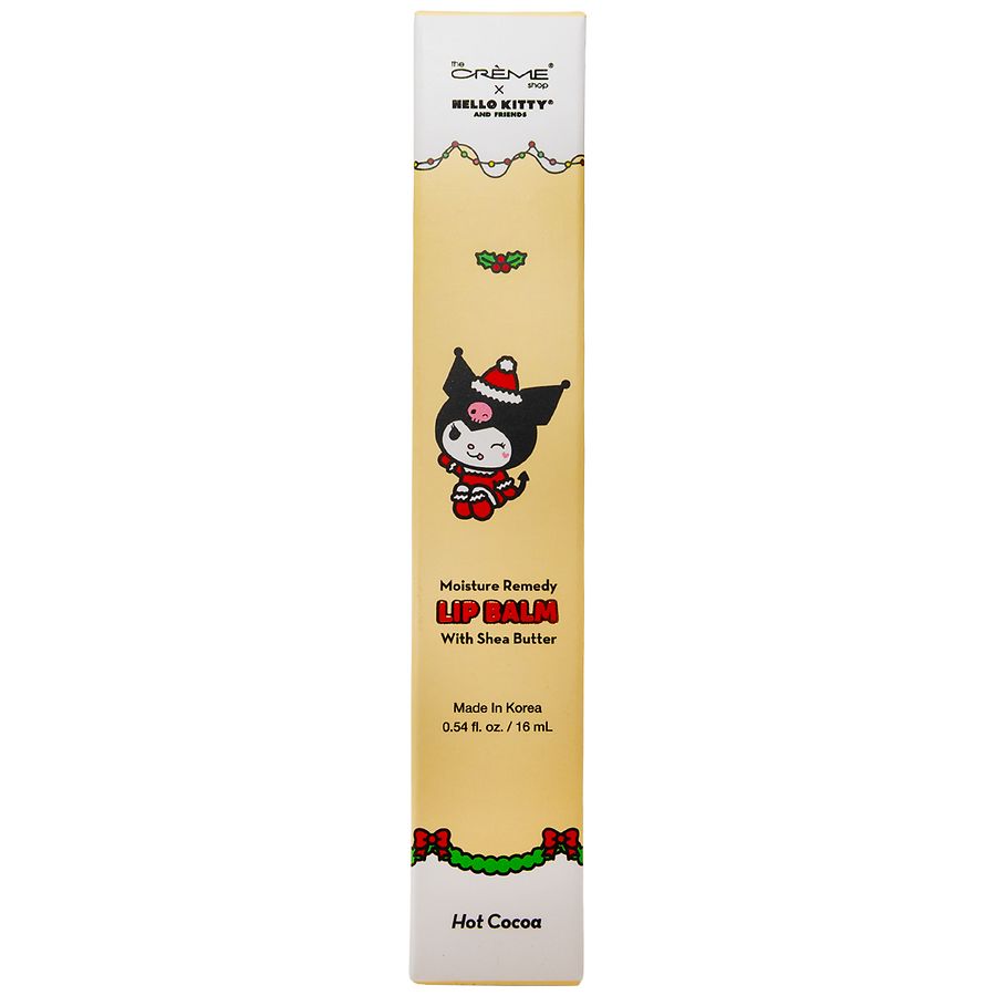 The Creme Shop Hello Kitty Moisture Remedy Lip Balm with Shea Butter Hot Cocoa