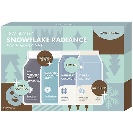 ESW Beauty Snowflake Radiance Face Mask Holiday Set