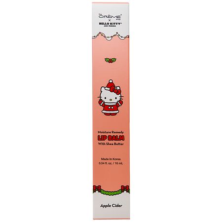 The Creme Shop Hello Kitty Moisture Remedy Lip Balm with Shea Butter Apple Cider