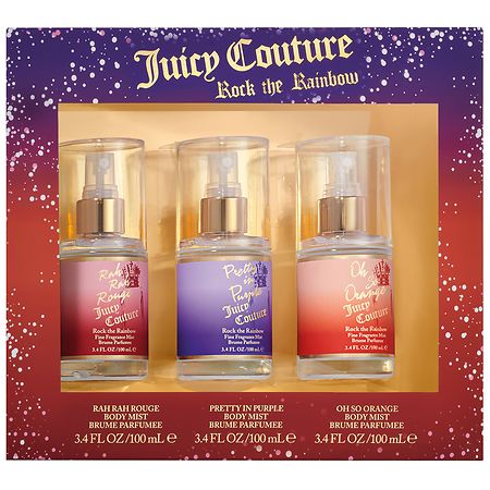 Juicy Couture Rock The Rainbow Body Mist Gift Set