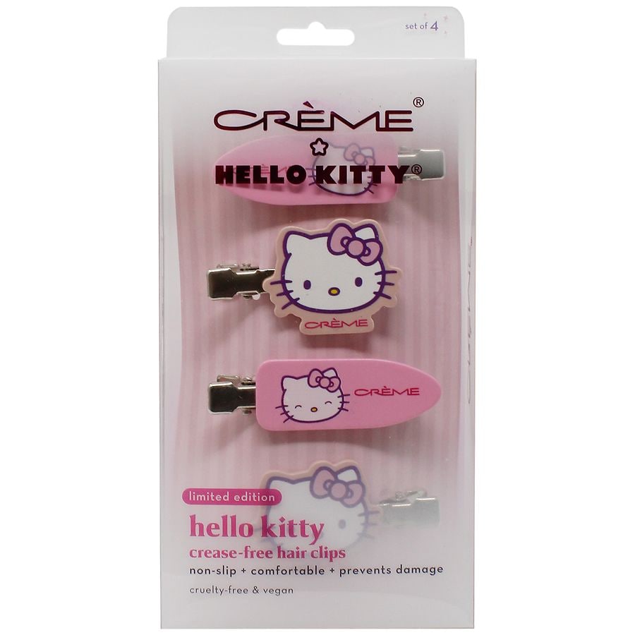 The Creme Shop Limited Edition Hello Kitty Crease-Free Hair Clips