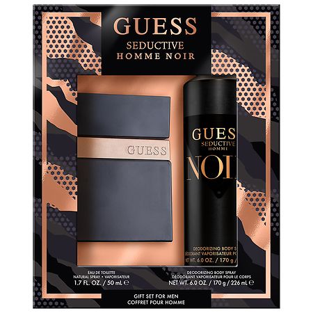 Guess Seductive Homme Noir Gift Set for Men